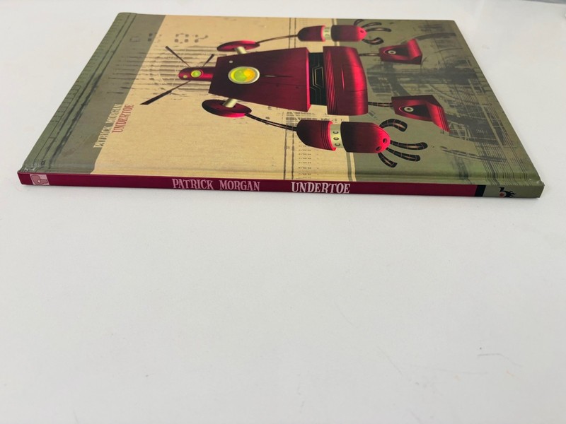 SIGNED Undertoe Patrick Morgan Art Book HC 1st Ed + ORIGINAL SKETCH Caricature gallery