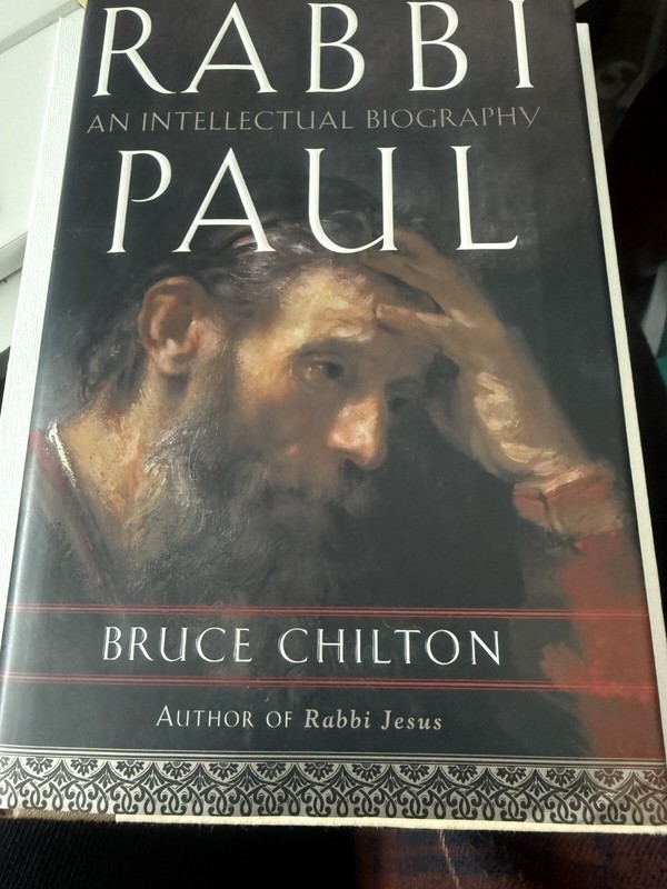 Rabbi Paul: An Intellectual Biography – Hardcover By Chilton, Bruce – New