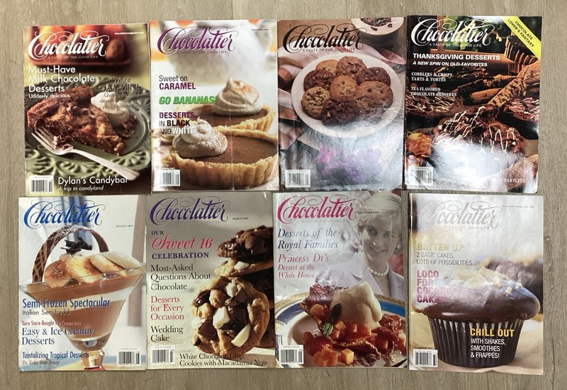 85 Chocolatier Magazine Lot Volume 1 Issue 1 Dessert Catalog gallery