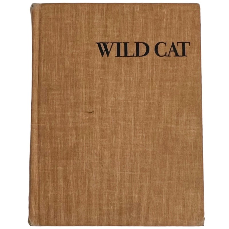 Wild Cat Robert Newton Peck Illustrated Hal Frenck HB Vtg 1970’s 1st Edition