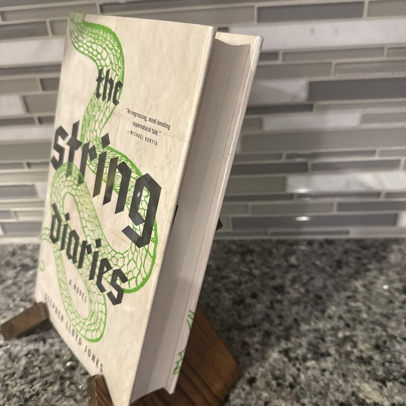 The String Diaries HCDJ Stephen Lloyd Jones Signed Bookplate 1th US Edi Thriller gallery