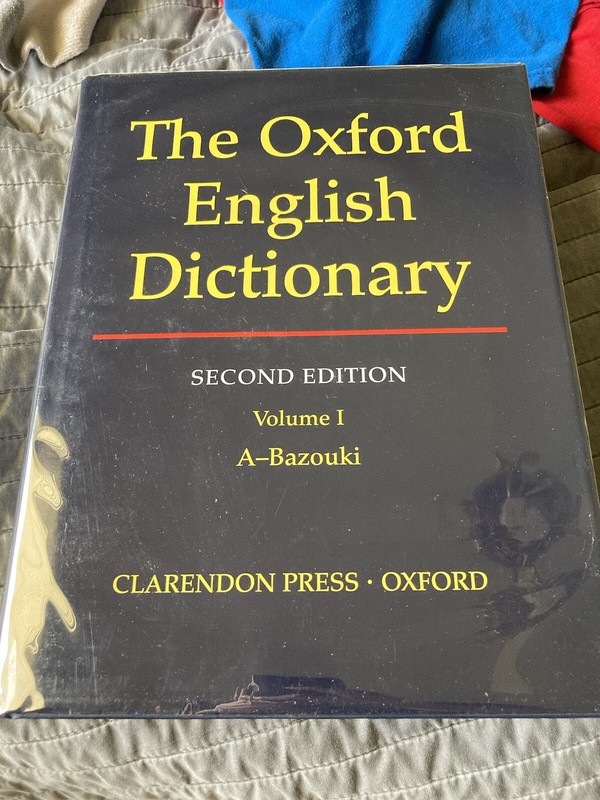 Oxford English Dictionary : 20 Volume Set by Edmund Weiner (1989, Hardcover)