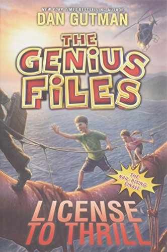 The Genius Files #5: License to Thrill: – Paperback, by Gutman Dan – Very Good x