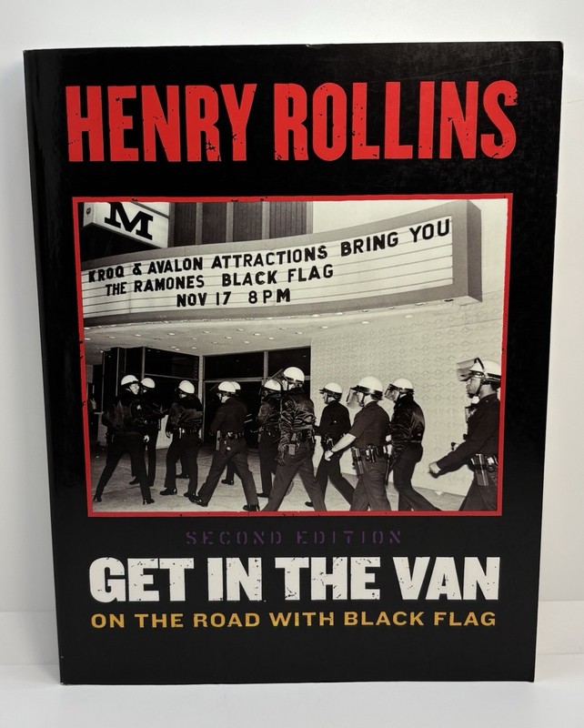 Get in the Van : On The Road With Black Flag | Henry Rollins | 2004 #LikeNew
