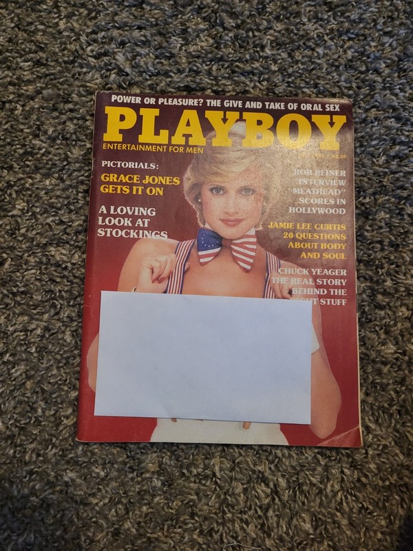 Playboy July 1985 – Grace Jones – Jaime Lee Curtis – Collectable