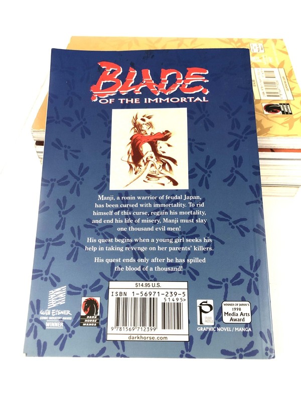 Blade of The Immortal 6 Book TPB Lot, Hiroaki Samura, Dark Horse Comics, Manga gallery