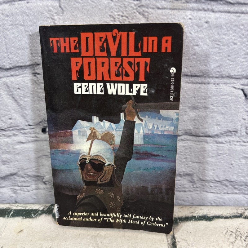 The Devil in a Forest by Gene Wolfe – Ace First Printing 1977 PB