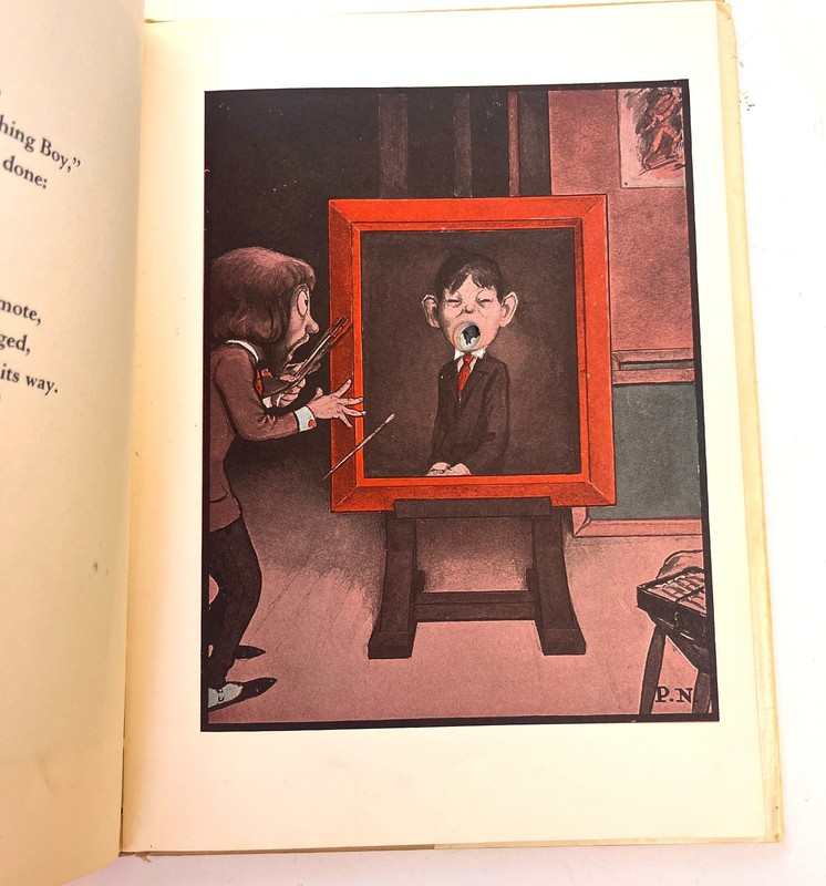 The Hole Book Peter Newell Harper & Row 1936 Reprint 1908 Edition HC DJ Vintage gallery