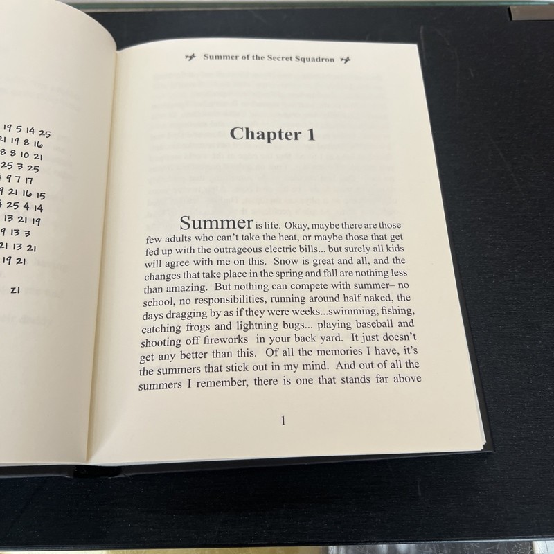 SUMMER OF THE SECRET SQUADRON By Michael Pledger Ball - Hardcover - Signed gallery