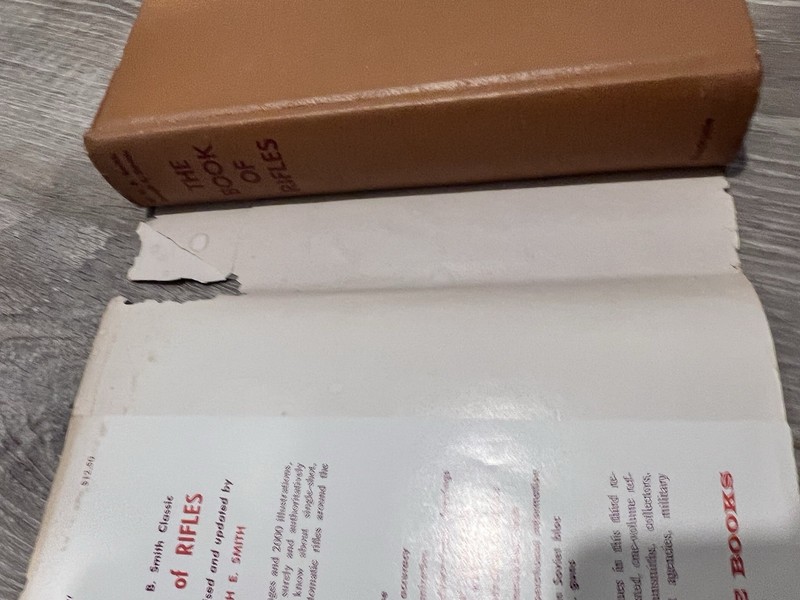 Vintage 1965 THE BOOK OF RIFLES by Joseph & H.W.B. Smith NRA 639 Pages gallery
