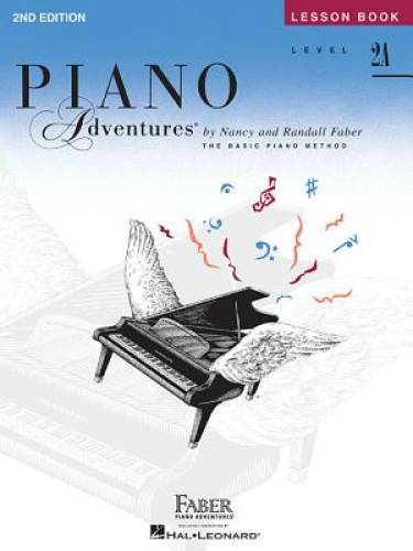 Level 2A – Lesson Book: Piano Adventures – Paperback By Faber, Nancy – GOOD