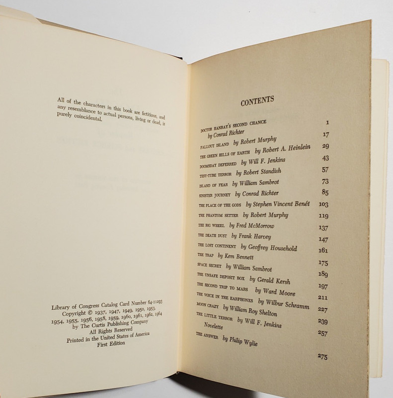 The Post Reader of Fantasy & Science Fiction of The Saturday Evening Post 1964 gallery