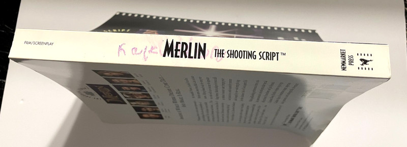 Merlin: The Shooting Script Paperback Good Newmarket Press 1998 gallery