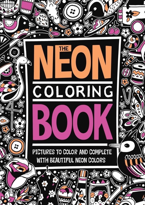 The Neon Coloring Book – paperback Merritt, Richard|Hillier, Amanda|French, …