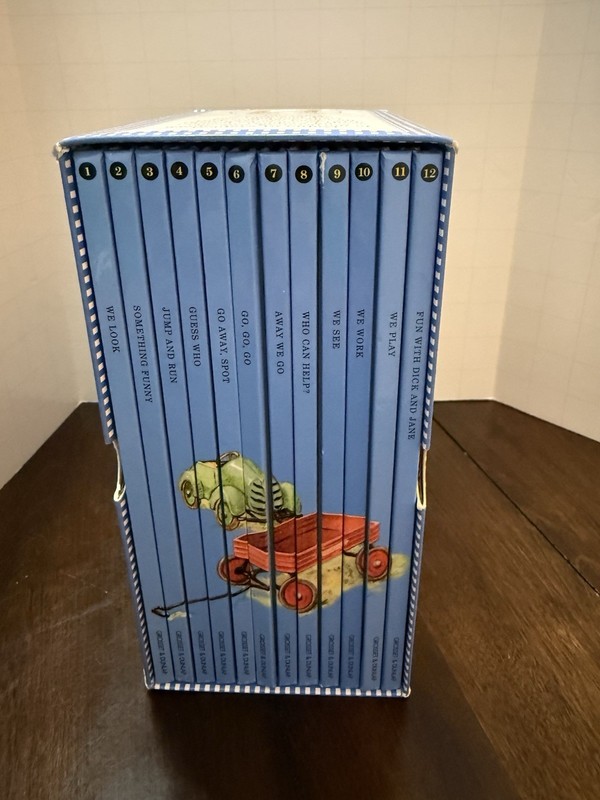 Dick and Jane Reading Collection 12 Volumes Hardcover Complete Box Set gallery