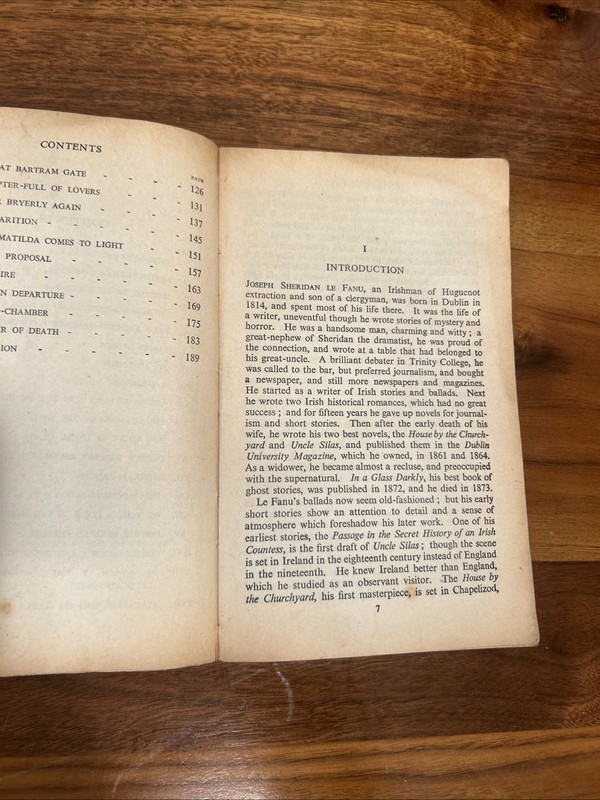 LE FANU, JOSEPH SHERIDAN 1940 Uncle Silas / by J. Sheridan Le Fanu gallery