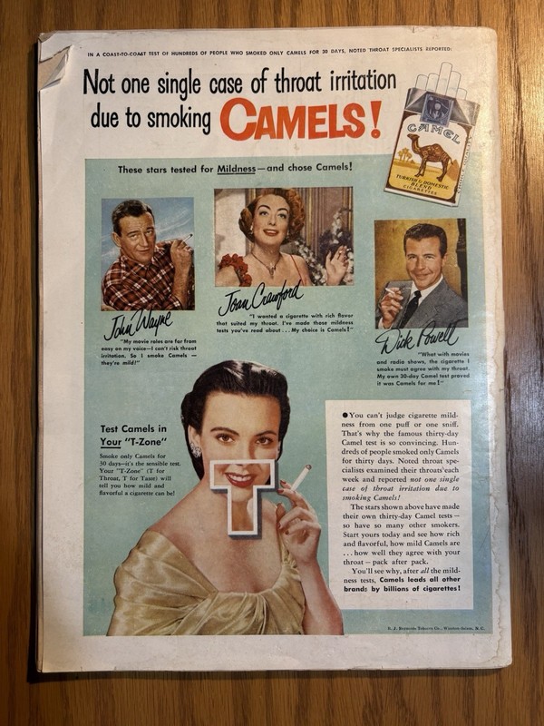 TIME Magazine, October 22, 1951 with Senator Joseph McCarthy on the Cover gallery