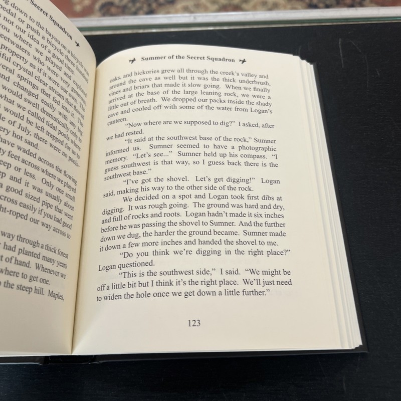 SUMMER OF THE SECRET SQUADRON By Michael Pledger Ball - Hardcover - Signed gallery