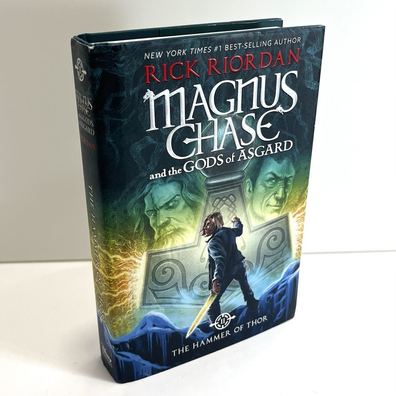 Rick Riordan MAGNUS CHASE GODS OF ASGARD HAMMER OF THOR 1st Edition 1st Printing