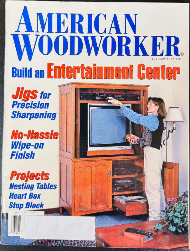 American Woodworker Magazine * 1997 * No. 57 * Like New Condition * Rodale Press