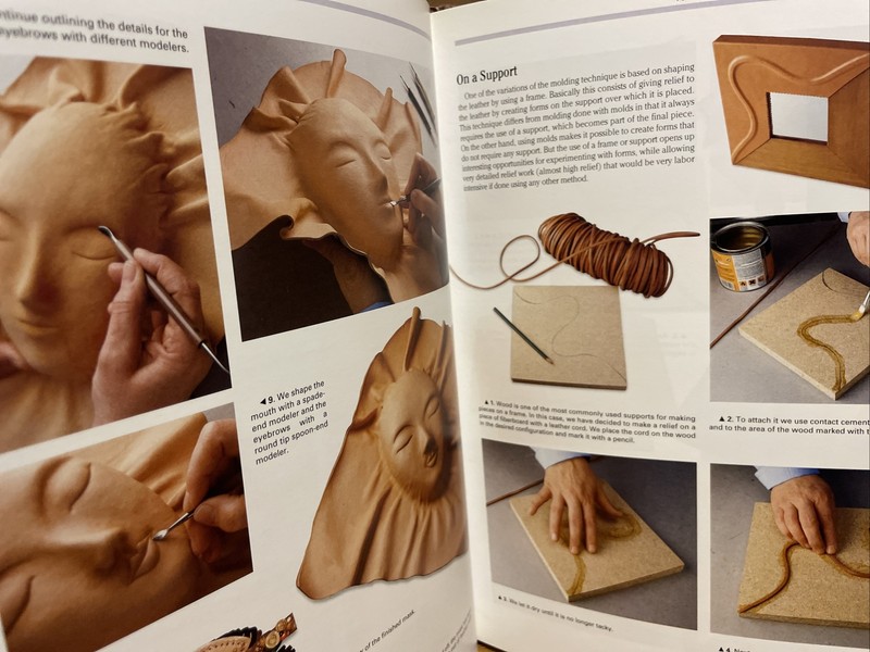 BARRON'S The Art and Craft of Leather (2006) Hardcover gallery