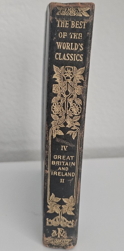 1909 IV the Best of the World’s Classics Great Britain and Ireland II Book