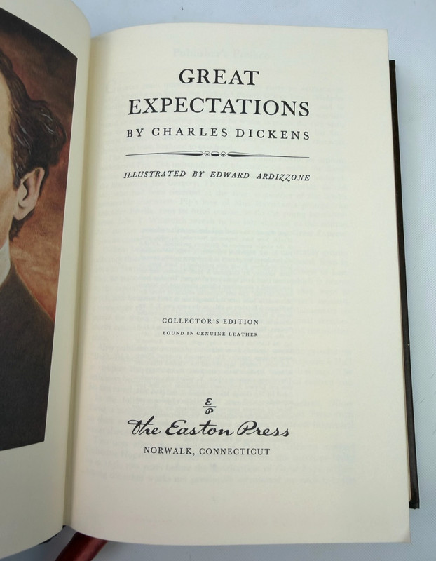 Easton Press Collector's Edition Great Expectations by Charles Dickens Leather gallery
