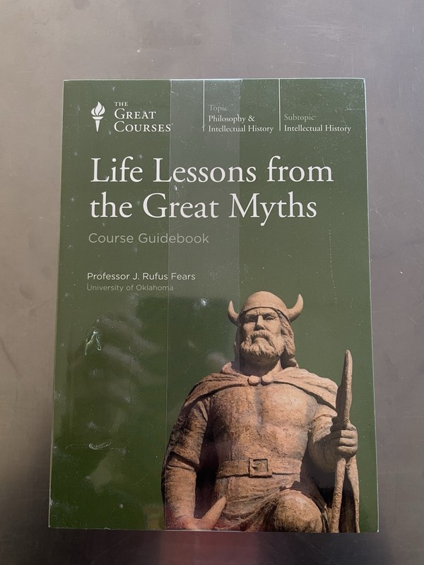 NEW The Great Courses Life Lessons from the Great Myths CDs & Guidebook SEALED