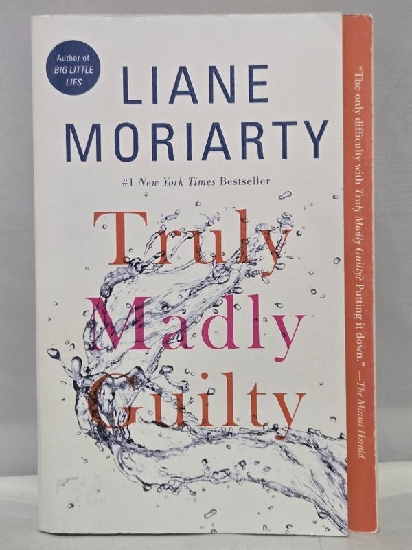 Truly Madly Guilty Liane Moriarty Hardcover Fiction Novel 1st Edition #R55b