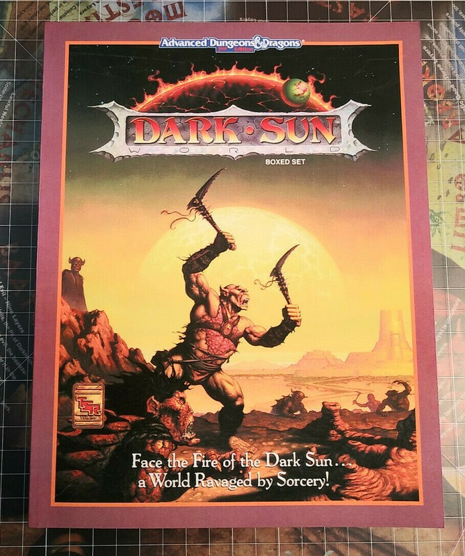 Dark Sun World – #2400 – Softcover – Dungeons & Dragons – D&D – AD&D