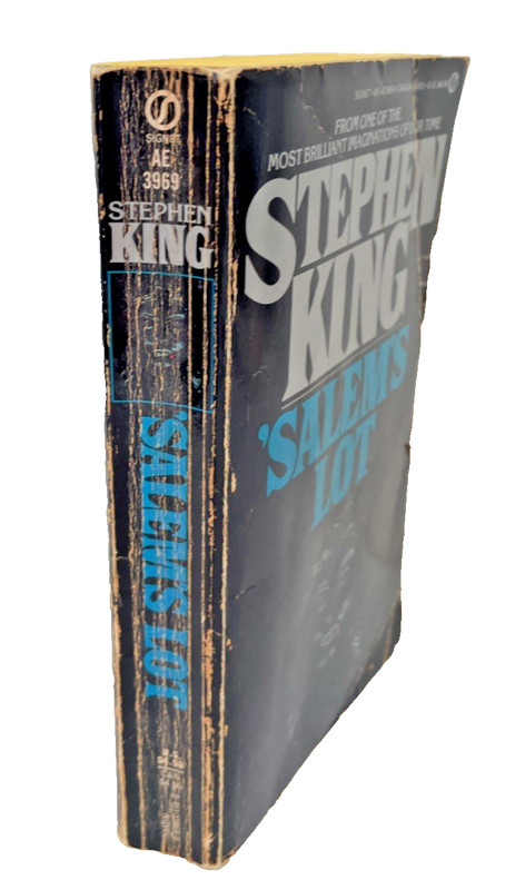 Stephen King Salem's Lot First Signet Printing August 1976 Paperback Book gallery