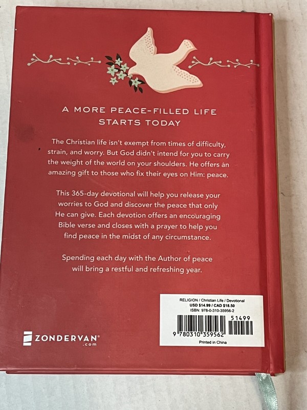 365 Devotions for Peace, Hardcover by Cheri Cowell gallery