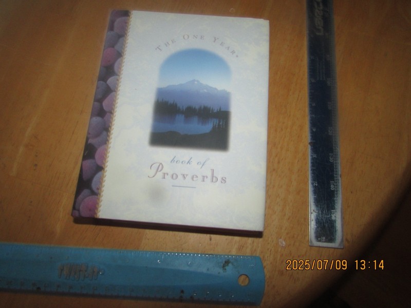 One Year Book of Proverbs by Neil S. Wilson (2002, Hardcover)