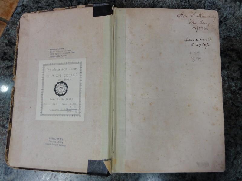 1844 Antique book Critical Study Knowledge Holy Scriptures Horne Vol II gallery