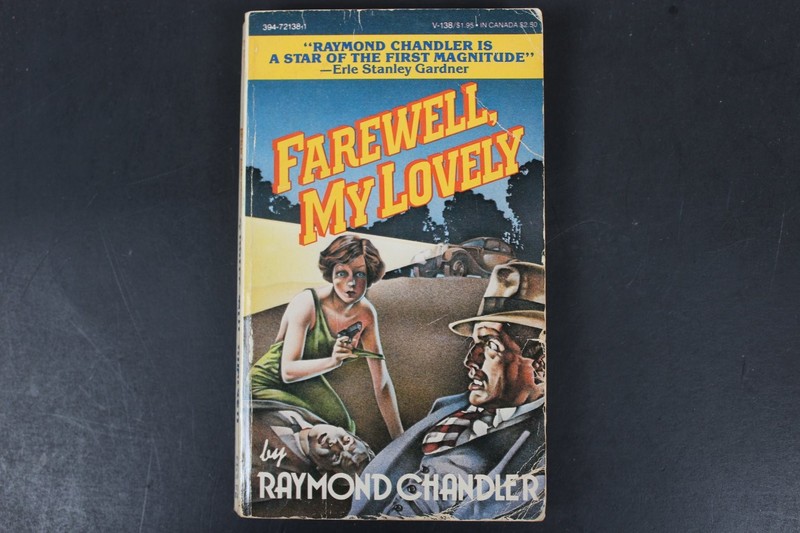Farewell, My Lovely Raymond Chandler 1976 Vintage Books Edition Mystery PB