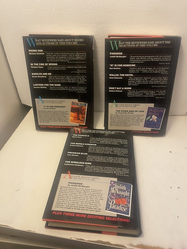 TIME LIFE BOOK DIGEST LOT OF 4 HARDCOVER 4 BEST SELLERS IN ONE BOOK HC/DJ gallery