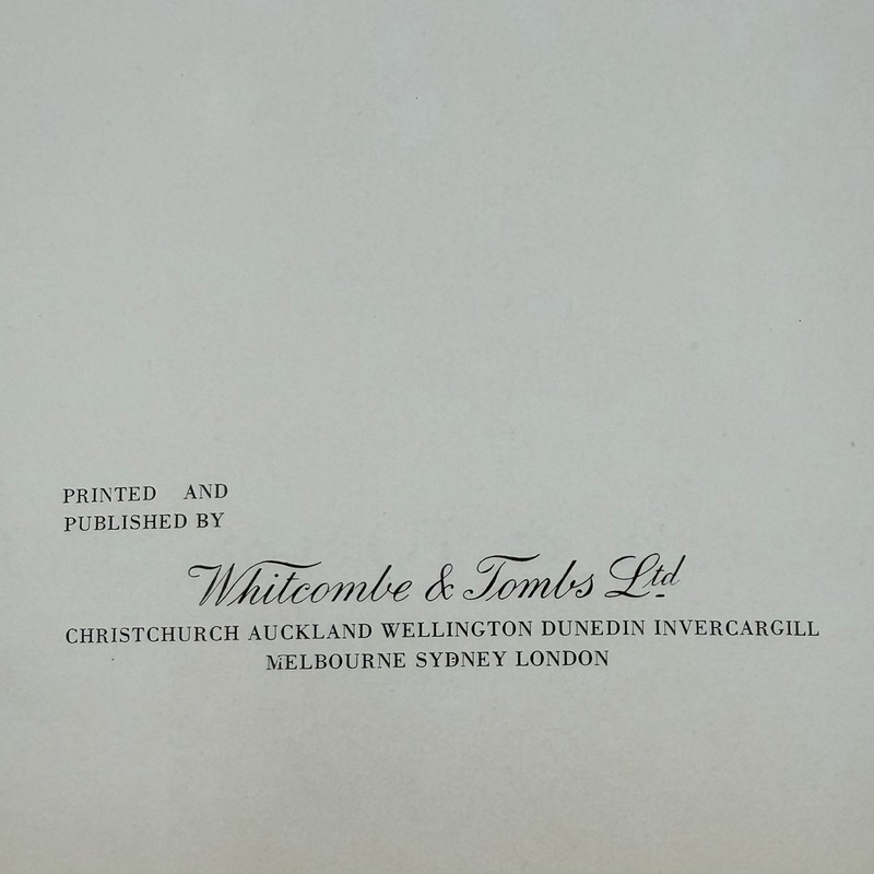Vintage 1945 Paperback "Auckland City Of Sunshine" Whitcombe & Tombs Limited gallery