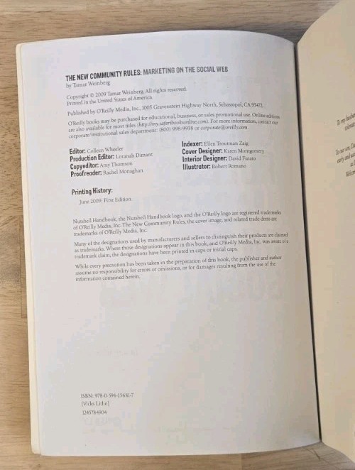 The New Community Rules Marketing on the Social Web Tamar Weinberg PB gallery