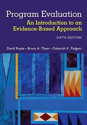 Program Evaluation: An – Paperback, by Royse David; Thyer – Very Good