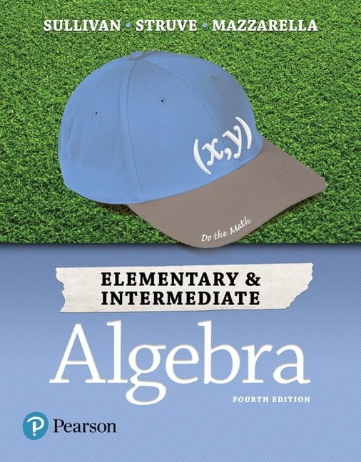 Elementary & Intermediate Algebra by Michael Sullivan III