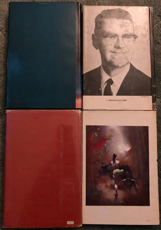 Vintage Sci Fi hardcovers, lot of 4, CM Kornbluth, De Camp, Anderson & Niven gallery