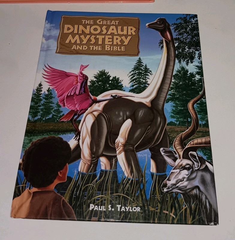 3 Books Dinosaurs Plesiosaurus •The Great Dino Mystery & Bible by Paul S Taylor gallery