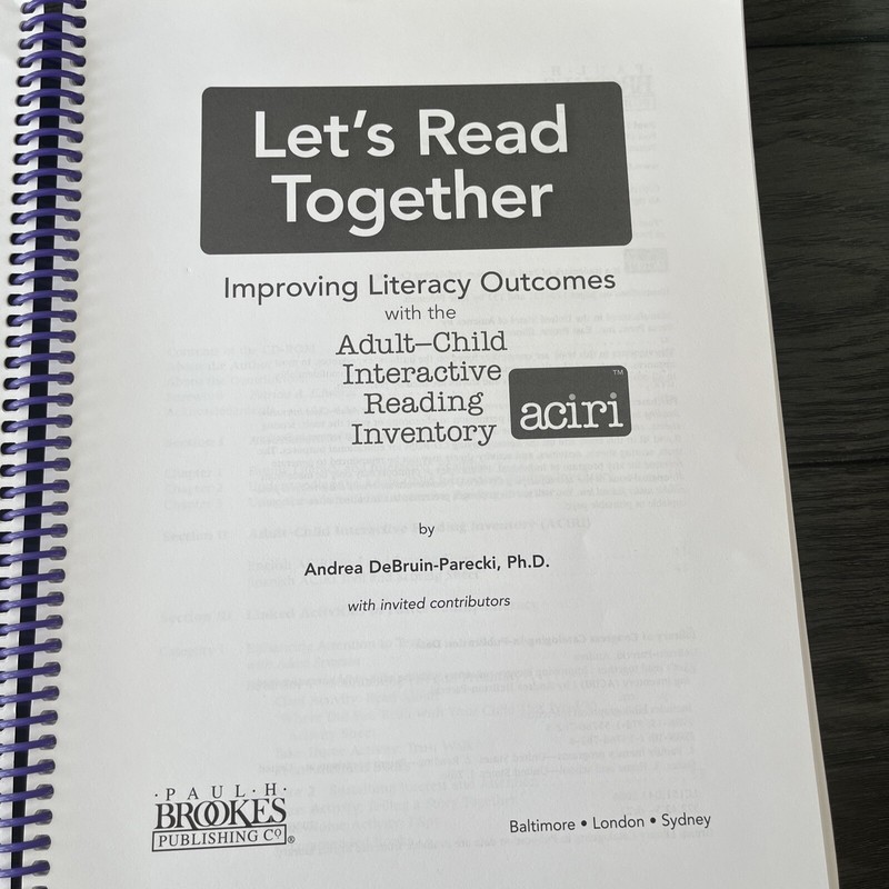 Let's Read Together: Improving Literacy Outcomes with the Adult Aciri gallery