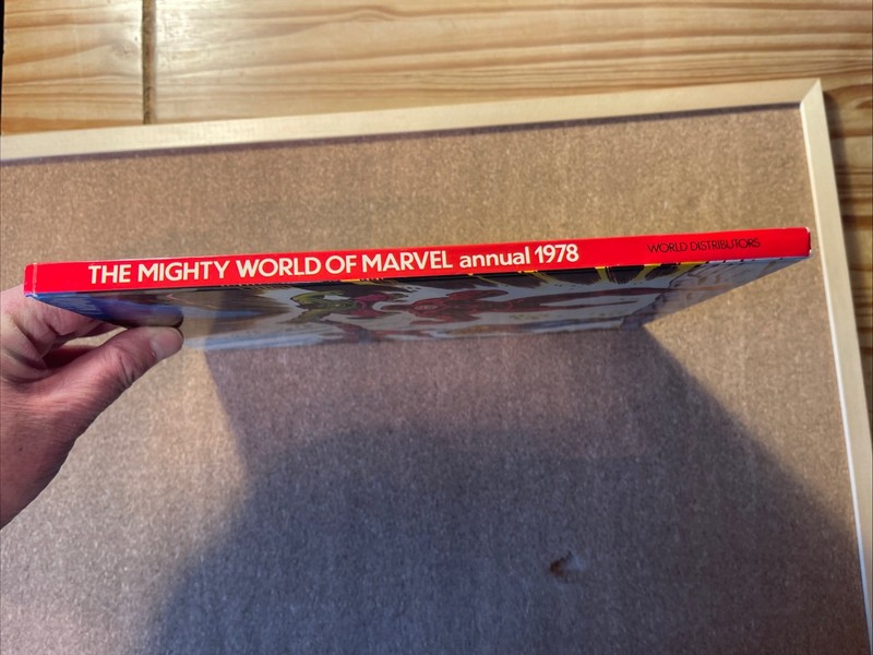 Mighty World Of Marvel Annual UK 1978 Good Cond. Unclipped, No Pen, Luke Cage gallery