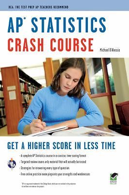 AP® Statistics Crash Course Book + Online; – DAlessio, 9780738608884, paperback