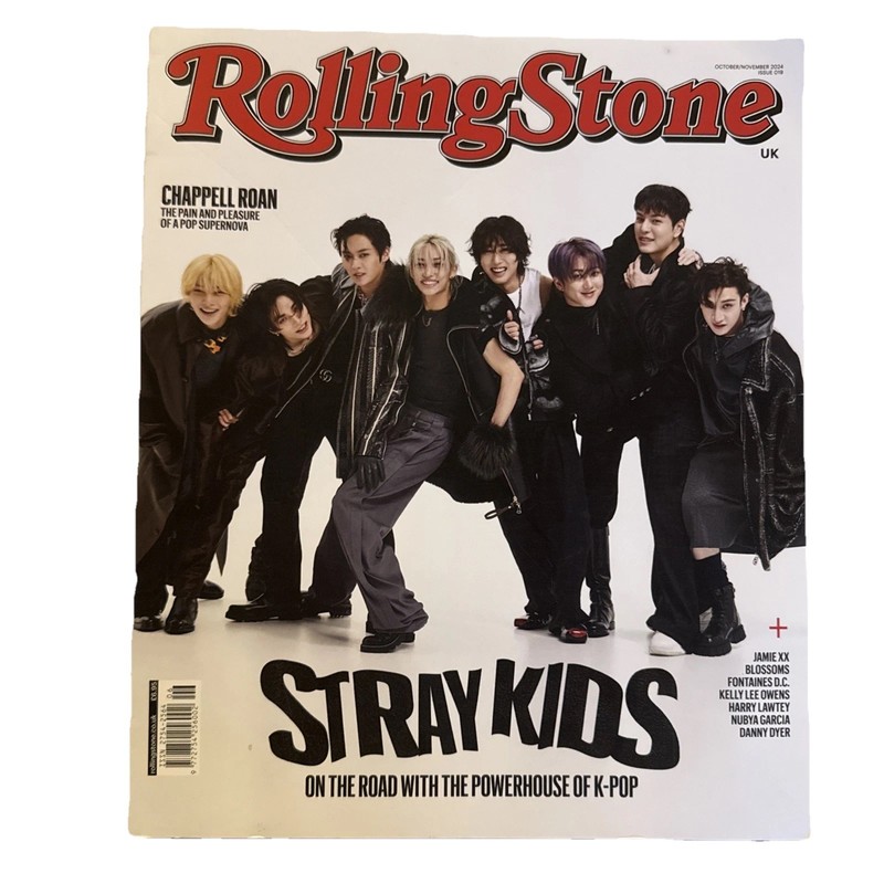 STRAY KIDS Rolling Stone UK Magazine Issue 19 Oct/Nov 2024 K-POP Chappell Roan