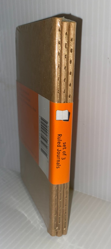 MOLESKINE cahiers 3-1/2" x 5-1/2" Set of 3 Ruled Acid Free Paper Pocket Journals gallery