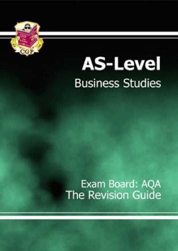 As Business Studies (Revision Guide) By Richard Parsons