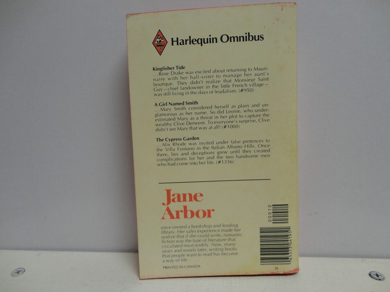 HARLEQUIN Omnibus 10 JANE ARBOR 3 Novels in One Book! Kingfisher Tide gallery