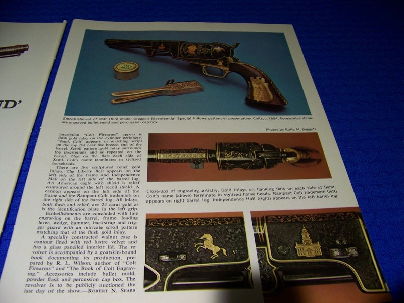 COLT BICENTENNIAL NSGA SHOW MODEL SPECIAL 1776 ..PHOTOS/HISTORY/DETAILS (554EE) gallery